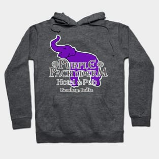 Purple Pachyderm Hotel & Pub - Bombay, India Hoodie